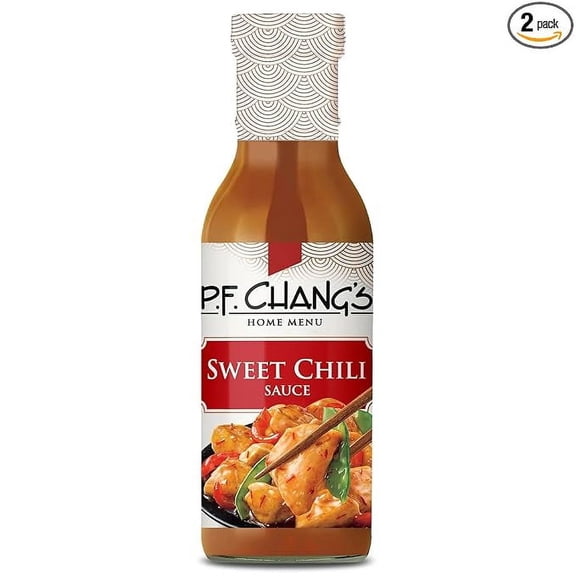 P.F. Chang's Home Menu Sweet Chili Sauce With Honey - 2 Glass Bottles NT.WT. (403g)