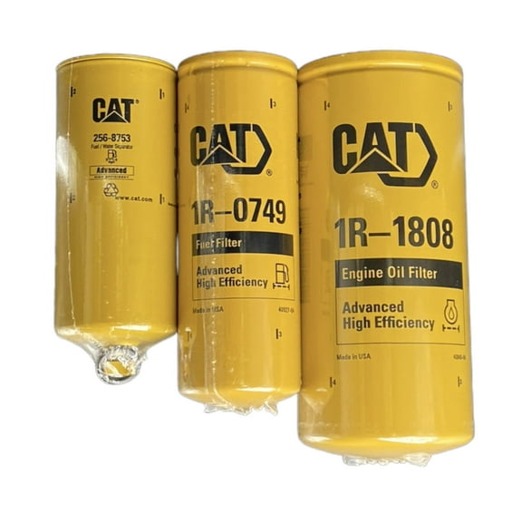 P&F Filter Kit For Caterpillar Cat Engine Fits Most 3406, C10, C11, C12, C13, C15, C16