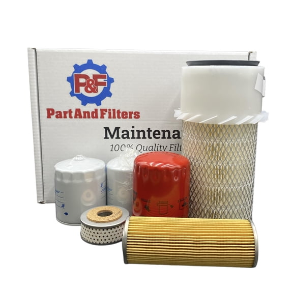 P&F Filter Kit for CASE 580C Loaders with G207D Engine