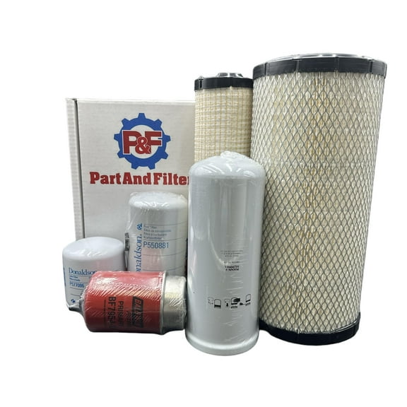 P&F Filter Kit for CASE TV380 Compact Track Loader 07/12-04/17 Tier 4A