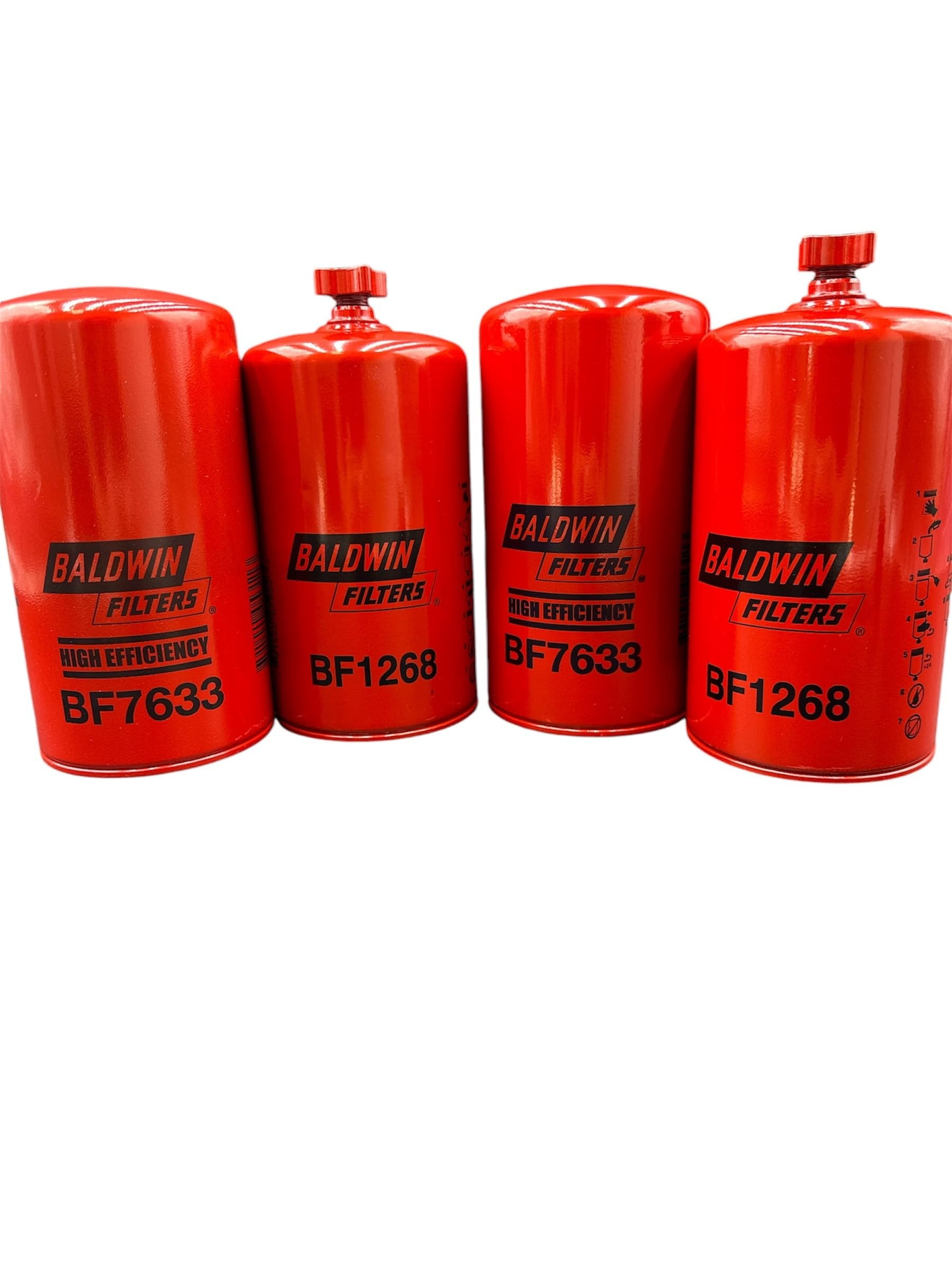 P&F Filter Kit for Fass Lift Pumps BF1268 & BF7633 Water Sep. & Fuel 2 ...