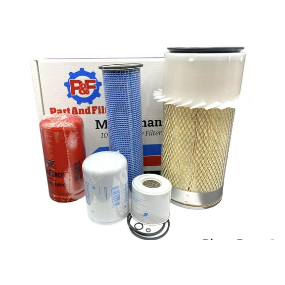 P&F Filter Kit for New Holland LX865 LX885 Skid Steer Loader NON EMISSIONIZED