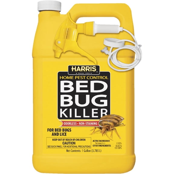 4-pack PF Harris Bed Bug Killer Liquid Insecticide - 4 Pack, 1-Gal. Residential Use, Standard Application