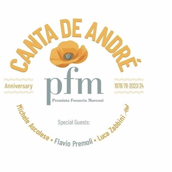 P.F.M. - PFM Canta De Andre Anniversary - Music & Performance - CD