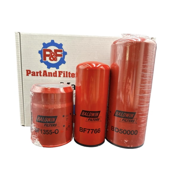 P&F Oil Change Kit For Cummins ISX15 BD50000, BF7766, BF1355-O