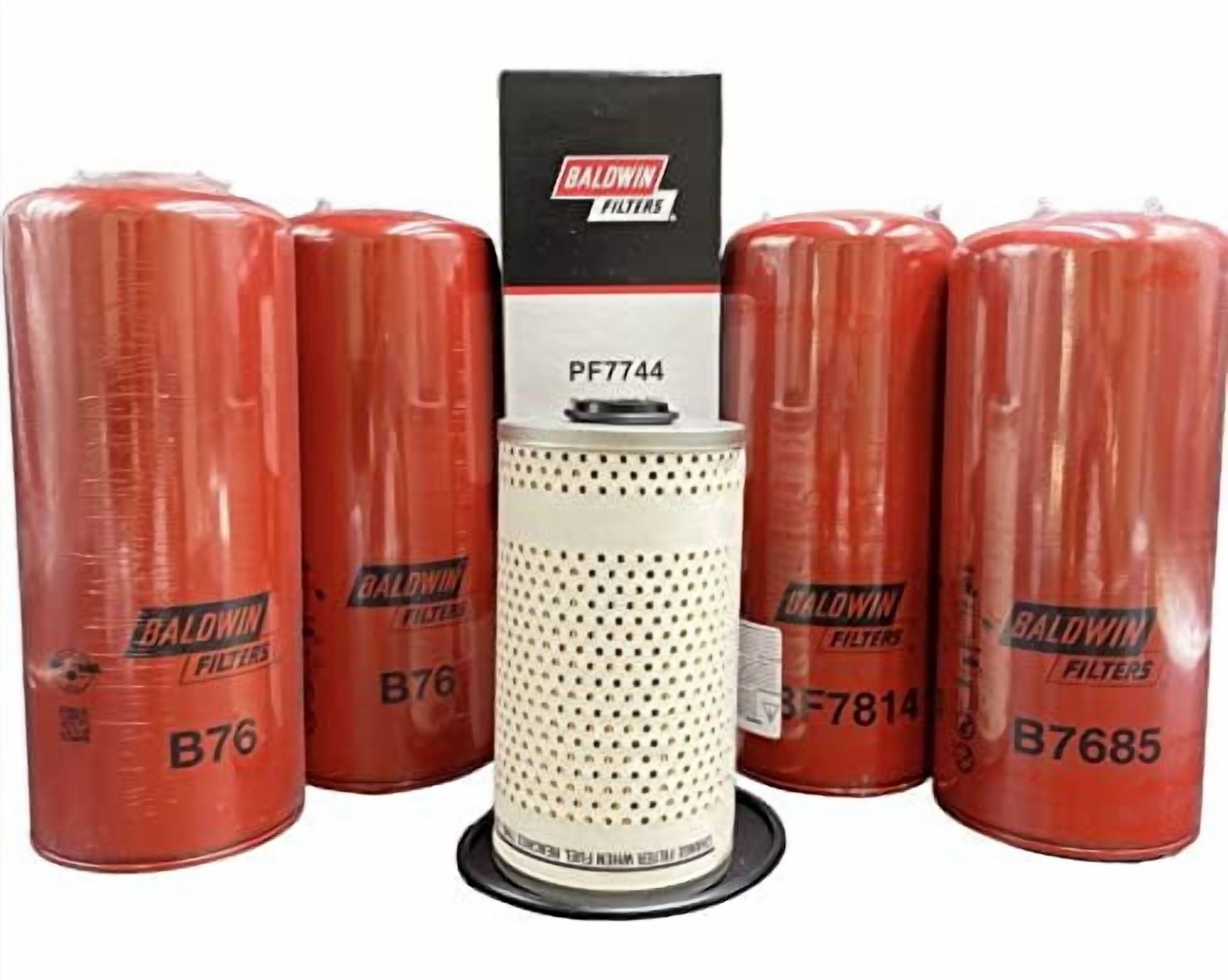 P&F Service Filter Kit for Volvo D13 Diesel Engine Motor Oil Filters