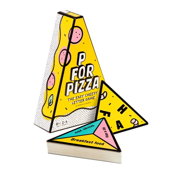 Big Potato P for Pizza Travel Card Game Great for Adults and Kids Perfect for Holidays and Camping Compact and Travel Friendly