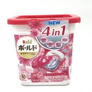 P&G Japan Bold 4 In 1 Laundry Detergent Ball - Flesh Flower Savon 12pc