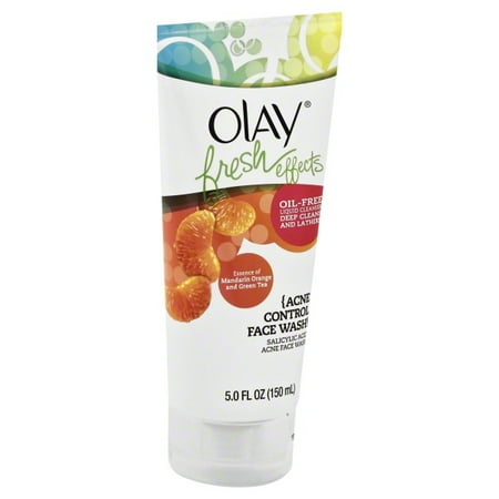 P & G Olay Fresh Effects Acne Control Face Wash, 5 oz