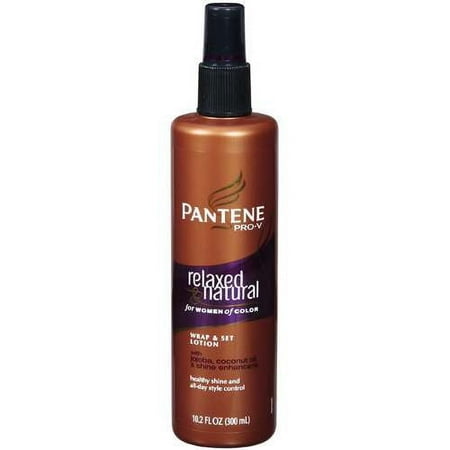 P & G Pantene Pro V Relaxed & Natural Wrap & Set Lotion, 10.2 oz