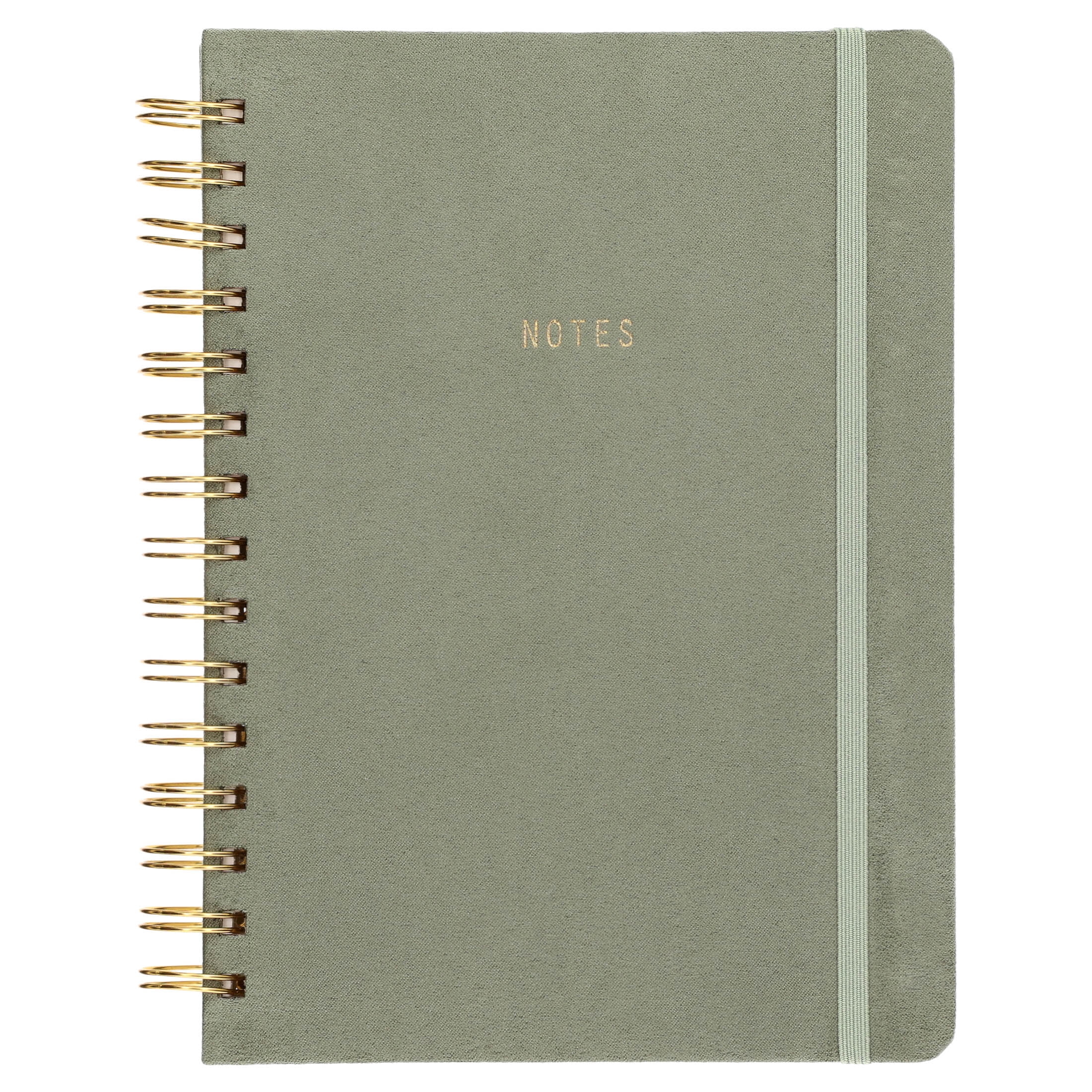 Pen+Gear Spiral Journal, 6 x 8.25, Ruled, 192 Pages, Sage Green