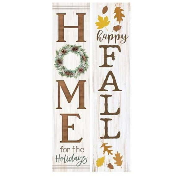 WALL DEC HM/HPY FL (Pack of 4)