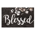 thumbnail image 1 of P. Graham Dunn Blessed Cherry Blossoms Dark Distressed 17 x 10.5 Wood Pallet Wall Plaque Sign, 1 of 6