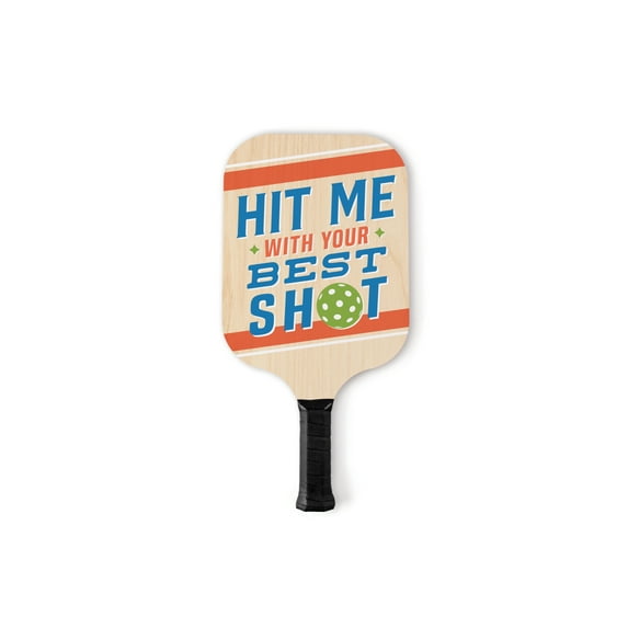 P. Graham Dunn Hit Me With Your Best Shot Pickleball Paddle, Pickle Ball Equipment, Pickleball Racket, Pickle Ball Paddles