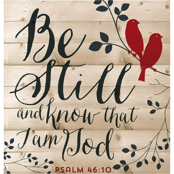 P. Graham Dunn Indoor/Outdoor Rustic Canvas/Wood Wall Plaques, 11.50 in x 1 in