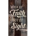 thumbnail image 1 of P. Graham Dunn Rustic Canvas/Pine Wall Plaques, 10.50 in x 1 in, 1 of 3