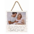 thumbnail image 1 of P. Graham Dunn Twinkle Little Star Loved Whitewash 7 x 7 Inch Wood Wall Hanging Photo Frame, 1 of 1