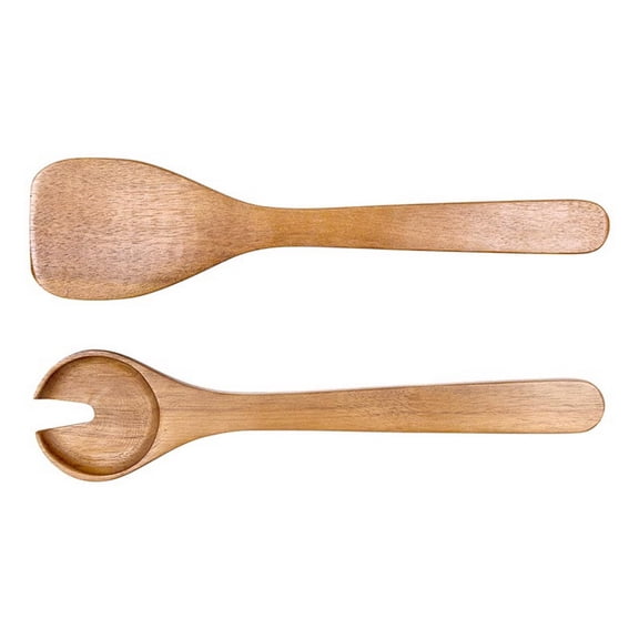 P.Graham Dunn ZUTL0004 Wooden Salad Server Set - 2pcs
