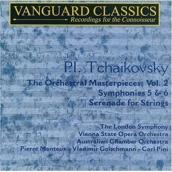 P.I. Tchaikovsky - Symphonies No 5 Serenade for Strings - Music & Performance - CD