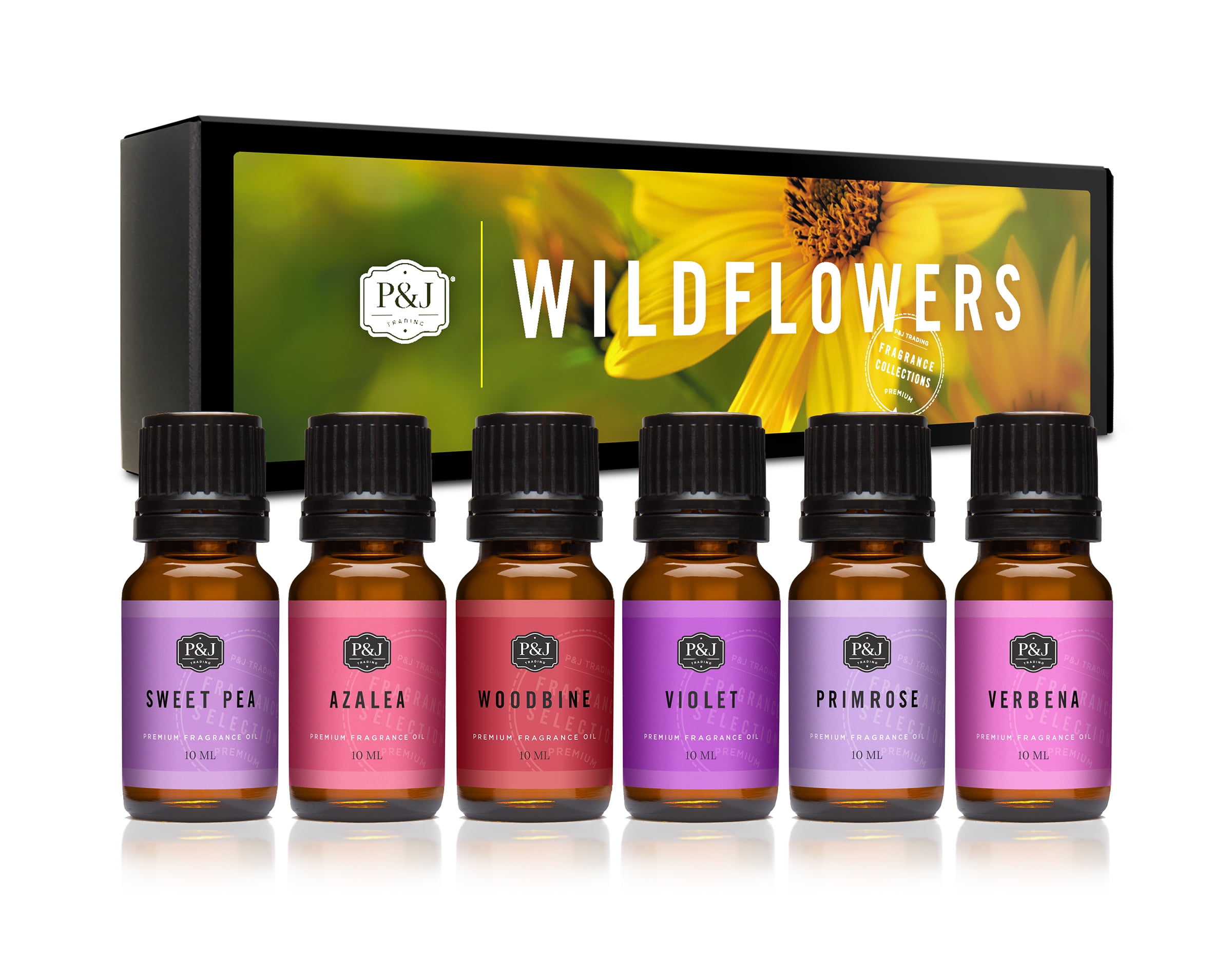Wildflowers Set of 6 Vegan Fragrance Oils
