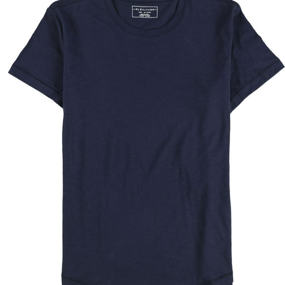 P.J. Salvage Mens Rounded Hem Pajama Sleep T-shirt, Blue, Medium