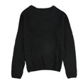 thumbnail image 1 of P.J. Salvage Womens Anchor Pajama Sweater, Black, Small, 1 of 2