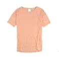thumbnail image 1 of P.J. Salvage Womens Back Cut Out Pajama Sleep T-shirt, Orange, Plus Size, 1X, 1 of 2