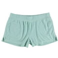 thumbnail image 1 of P.J. Salvage Womens Beach Vibe Classics Pajama Shorts, Blue, Medium, 1 of 2