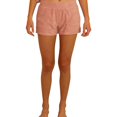 thumbnail image 1 of P.J. Salvage Womens Beach Vibe Classics Pajama Shorts, Pink, Small, 1 of 5
