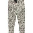thumbnail image 1 of P.J. Salvage Womens Cheetah Print Pajama Jogger Pants, Brown, Small, 1 of 2