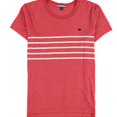 thumbnail image 1 of P.J. Salvage Womens Chest Stripes Pajama Sleep T-shirt, Red, Medium, 1 of 2
