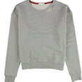 thumbnail image 1 of P.J. Salvage Womens Embroidered Hearts Pajama Sweatshirt Top, Grey, Small, 1 of 1