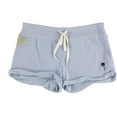 thumbnail image 1 of P.J. Salvage Womens Embroidered Pajama Shorts, Blue, Small, 1 of 1