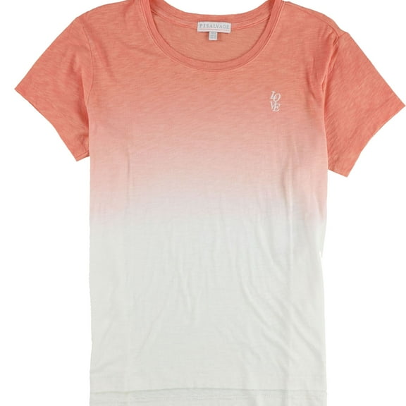 P.J. Salvage Womens Embroidered Stacked Love Pajama Sleep T-shirt, Multicoloured, Small