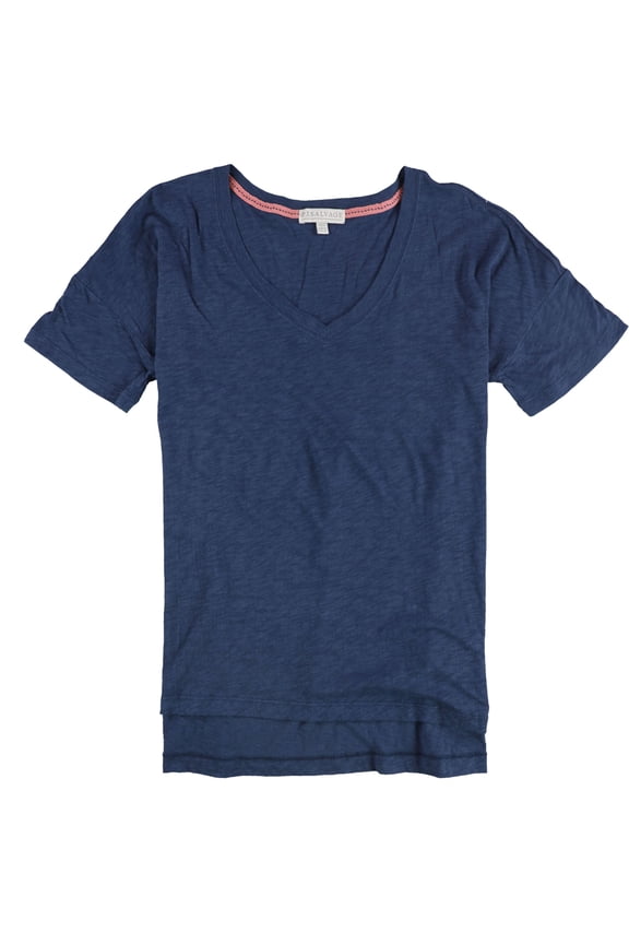 P.J. Salvage Womens Embroidered Sun Pajama Sleep T-shirt, Blue, Small