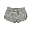 thumbnail image 1 of P.J. Salvage Womens Fair Isle Pajama Shorts, Grey, Medium, 1 of 2