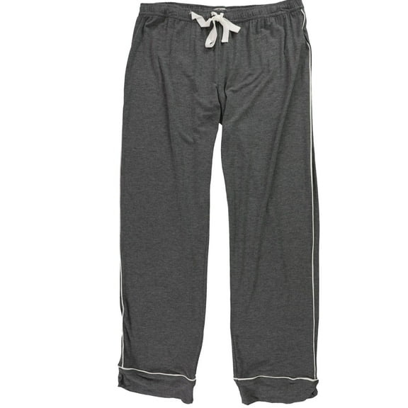 P.J. Salvage Womens Heathered Pajama Jogger Pants, Grey, Medium