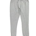 thumbnail image 1 of P.J. Salvage Womens Heathered Pajama Jogger Pants, Grey, Plus Size, 1X, 1 of 2