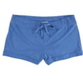 thumbnail image 1 of P.J. Salvage Womens Heathered Pajama Shorts, Blue, Small, 1 of 2