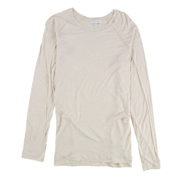 P.J. Salvage Womens Hemmed Pajama Sleep T-shirt, Beige, Medium
