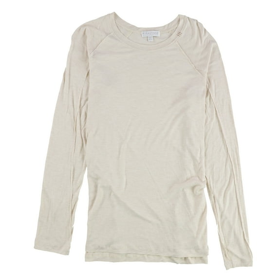 P.J. Salvage Womens Hemmed Pajama Sleep T-shirt, Beige, Small