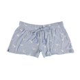 thumbnail image 1 of P.J. Salvage Womens In Flight Pajama Shorts, Blue, Medium, 1 of 2