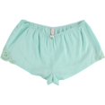 thumbnail image 1 of P.J. Salvage Womens Lace Sides Pajama Shorts, Green, Medium, 1 of 2