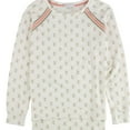 thumbnail image 1 of P.J. Salvage Womens Love Pajama Sweater, Off-White, Small, 1 of 2