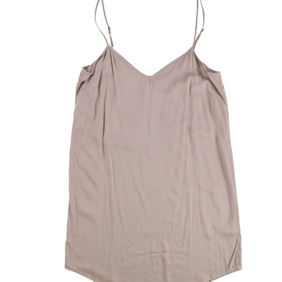 P.J. Salvage Womens Luxe Solid Pajama Night Gown, Pink, Small