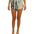 thumbnail image 1 of P.J. Salvage Womens Morning Sunshine Pajama Shorts, Blue, Small, 1 of 4