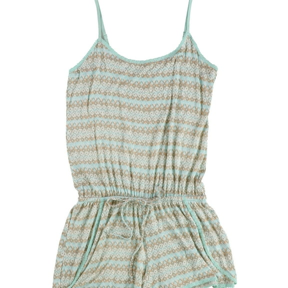 P.J. Salvage Womens Multi-Tone Romper Jumpsuit, Multicoloured, Medium