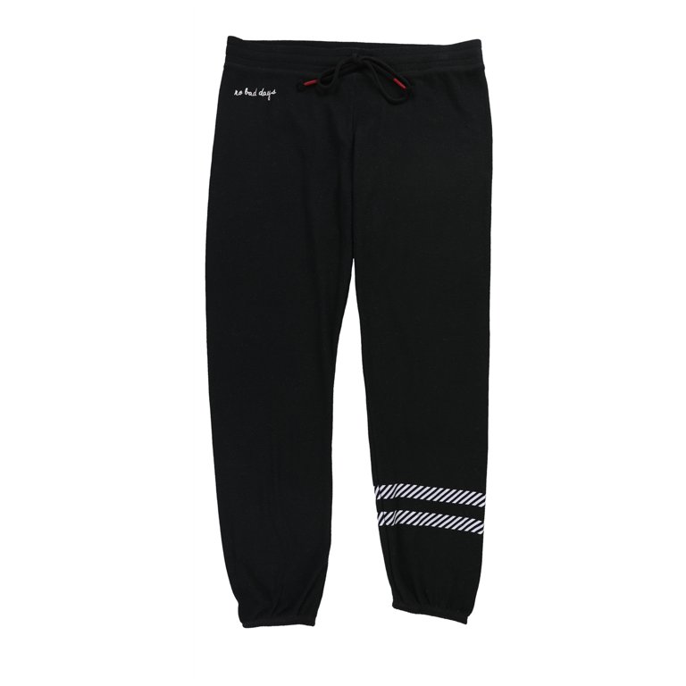 P.J. Salvage Womens No Bad Days Pajama Jogger Pants Black Small Walmart