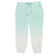 thumbnail image 1 of P.J. Salvage Womens Ombre Pajama Jogger Pants, Green, Small, 1 of 2