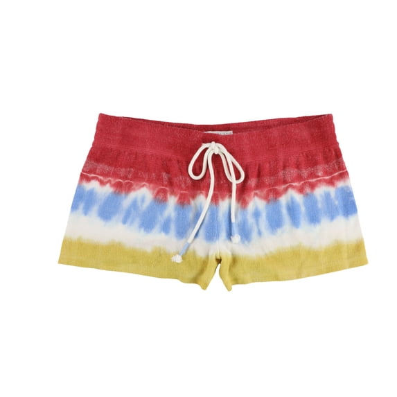 P.J. Salvage Womens Ombre Tye-Dye Pajama Shorts, Multicoloured, Small